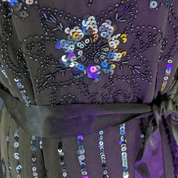 Flying Tomato satin and sequin dress - Picture 3 of 9